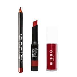 Set viral Lapiz Delineador y Labial Mate IVY + Lip Oil Bissú (Jamaica)