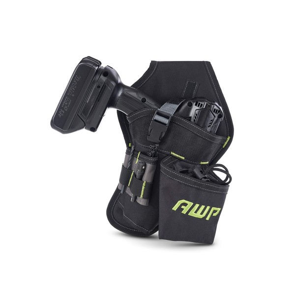 AWP Angled Drill Holster | Heavy-Duty Polyester Drill Holster Designed