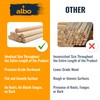 ALBO 1/2" x 12" Wooden Dowel Rods Set - 25
