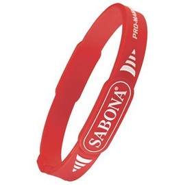 SABONA PRO MAGNETIC SPORT BRACELET. RED. SIZE SMALL TO MEDIUM.