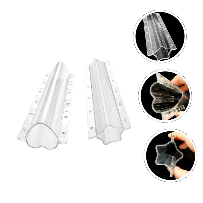 Healvian 2pcs Cucumber Growth Mold Watermelon Cucumber Set Star Shape