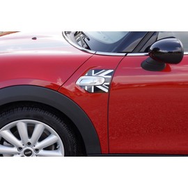 The Pixel Hut gs00252 Black Jack Union Jack A-Panel Decal Kit - for MINI Cooper and S Hard Top F56 (2014 - Present)