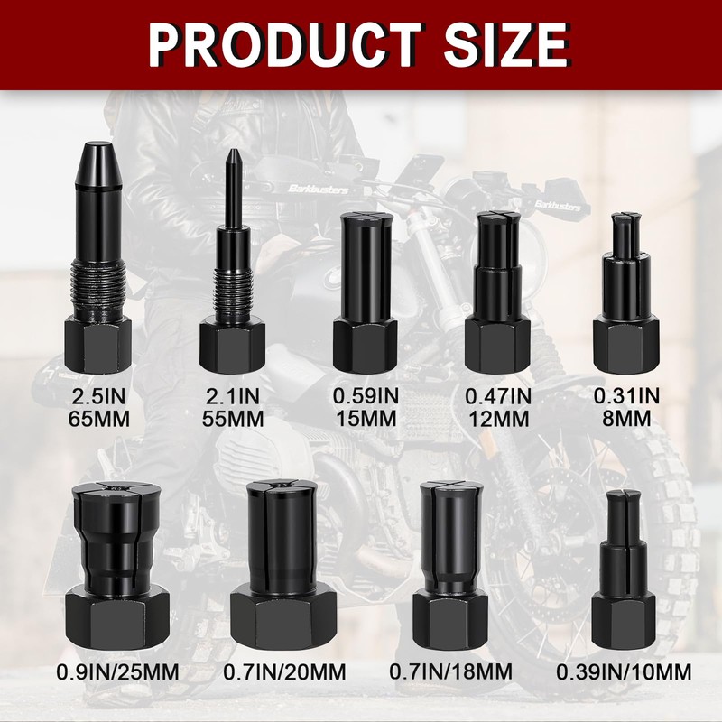 dirnatel Bearing Puller Motorcycle Blind Hole Bearing Puller Tool Kits