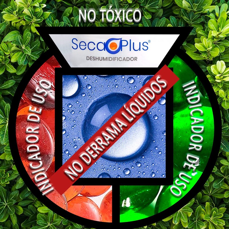 Secaplus [5 de 30gr] Protege de humedad joyas, comics, bolsas