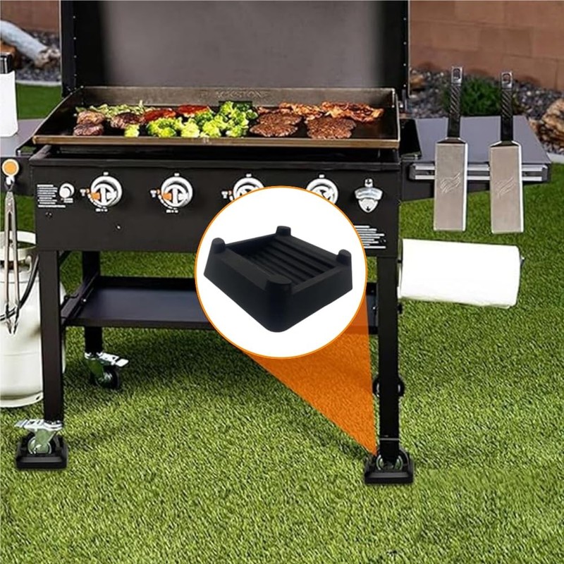 4 Pcs Griddle Leveling Shims Kit for Blackstone Griddle, Stackable