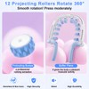 360° Cellulite Massager - 12 Rolls Massage Roller for Legs