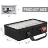 GYXZ CD Storage Case 6 Pack for Cassette-15.7"x 8.5" x
