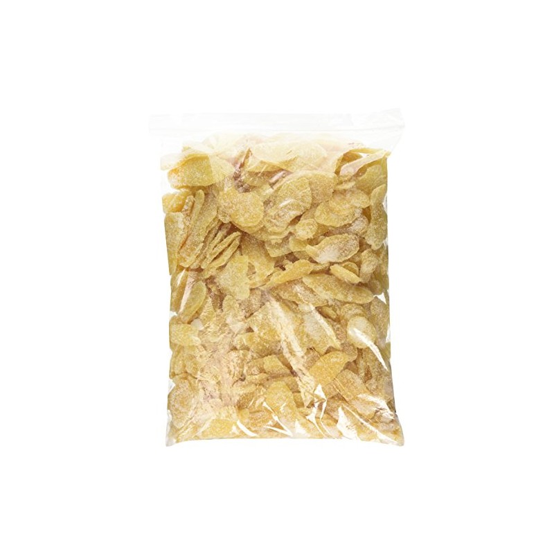 Dried Crystallized Ginger Slices, 5 lb