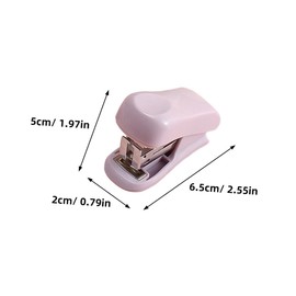 DOITOOL 3Pcs Compact Colored Stapler Portable Hand Stapler for Office Use Professional Stapler for Easy Stapling and Binding
