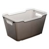 keeeper 6 Litre Textured Storage Box Lotta Crystal Grey