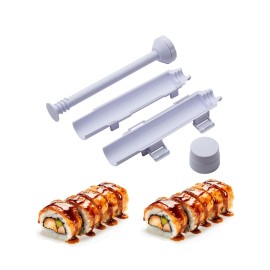 Unbranded Sushi Bazooka Roller Maker Kit Rice Rolling Machine Mold Kitchen Homemade DIY