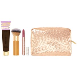tarte Super- Size Face Tape Foundation 3-Pc Kit with Bag:_44H Tan Honey