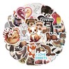 100PCS Ferret Stickers,Ferret Stickers,Teens Boys and Girls Sticker Pack Vinyl