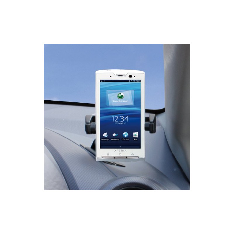 槌屋ヤック(Tsuchiya Yac) 車内用品 車載ホルダー ディレクションスマホホルダー ブラック PZ-608