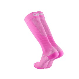 OrthoSleeve Compression Socks 20-30mmHg with Plantar Fasciitis Support - Small - Pink