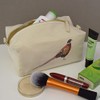 'Pheasant ' Canvas Wash Bag/Makeup Case (CS00031564)