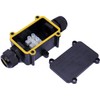 IP68 2/3 Way Waterproof Outdoor 3 Cable PG9 Black Plastic