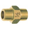 SANEI [Gunmetal Hex Nipple] Nominal 0.9 inch (25 mm) Screw