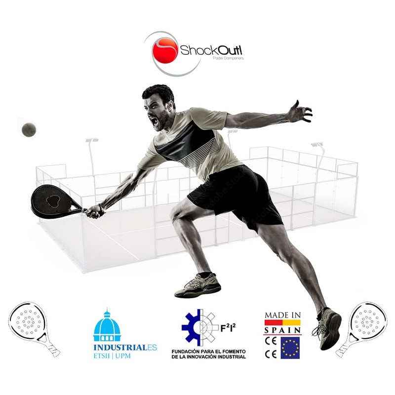 ShockOut Padel Unisex Adult, No Colour, One Size