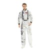 Velcoxplay Men's Astronaut Costume Space Trailer Astronaut Suit Spaceman Jumpsuit