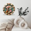30cm Round Glass Wall Clock as a Thoughtful Gift for