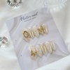 Antique Flower Handmade Nail Tips - Petit Round / 엔틱