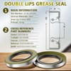Sanyasi (Pack of 4 Trailer Hub Wheel Grease Seal for