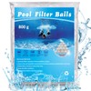 MIKAILE 800g Pool Filter Balls, Eco-Friendly Filter Media for Swimming