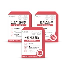 Newt Kids Iron Children's Iron Supplement Nutrition Baby Kids Infant 3bx / 뉴트키즈철분 어린이철분제 영양제 아기 키즈 유아 3bx