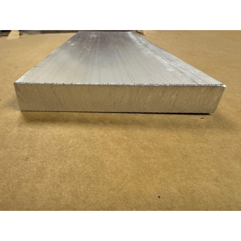 1/2" x 5" Aluminum Flat Bar, Solid Stock, Machining, 6061-T6511
