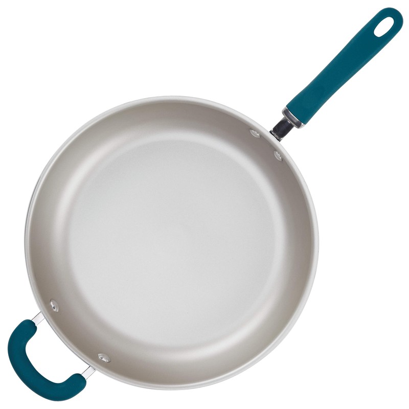 Rachael Ray 12212 Create Delicious Nonstick Frying/Fry Pan/Skillet with Helper