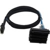 CableDeconn Mini SAS 36 SFF-8087 to (4) SFF-8482 Connectors with