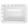Plasticpro Plastic Serving Trays - Serving Platters Rectangle 9X13 Disposable