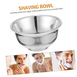 Gatuida 2pcs Shaving Bowl with Skid Base Foaming Cup for Shaving Soap Cream for Grooming and Face Cleaning Durable Design for Men
