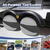 Explore Land Tire Covers 4 Pack - Tough Wheel Protector