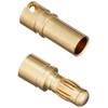 OPTION No.1 Brushless Motor Connector 3.5mm Gold Plated Female 3pcs