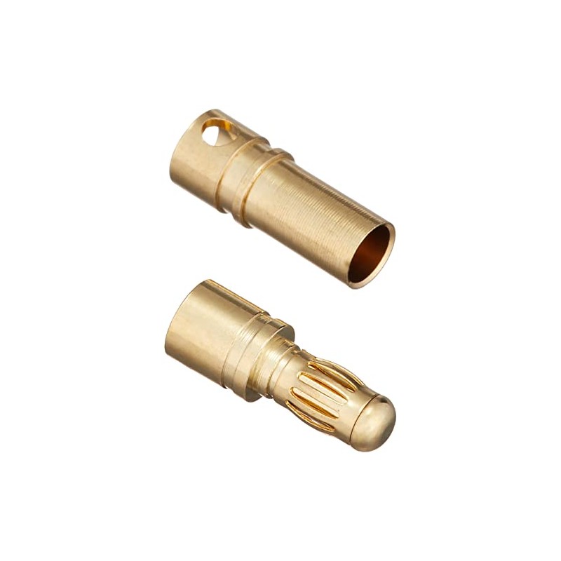 OPTION No.1 Brushless Motor Connector 3.5mm Gold Plated Female 3pcs