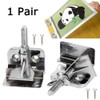 2Pcs Screen Frame Butterfly Hinge Clamp for Silk Screen Printing