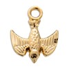 Extel Small Gold Over Sterling Silver Holy Spirit Confirmation Dove