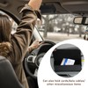 Augeny Sunglasses Holder for Car Sun Visor, Leather Auto Eyeglasses