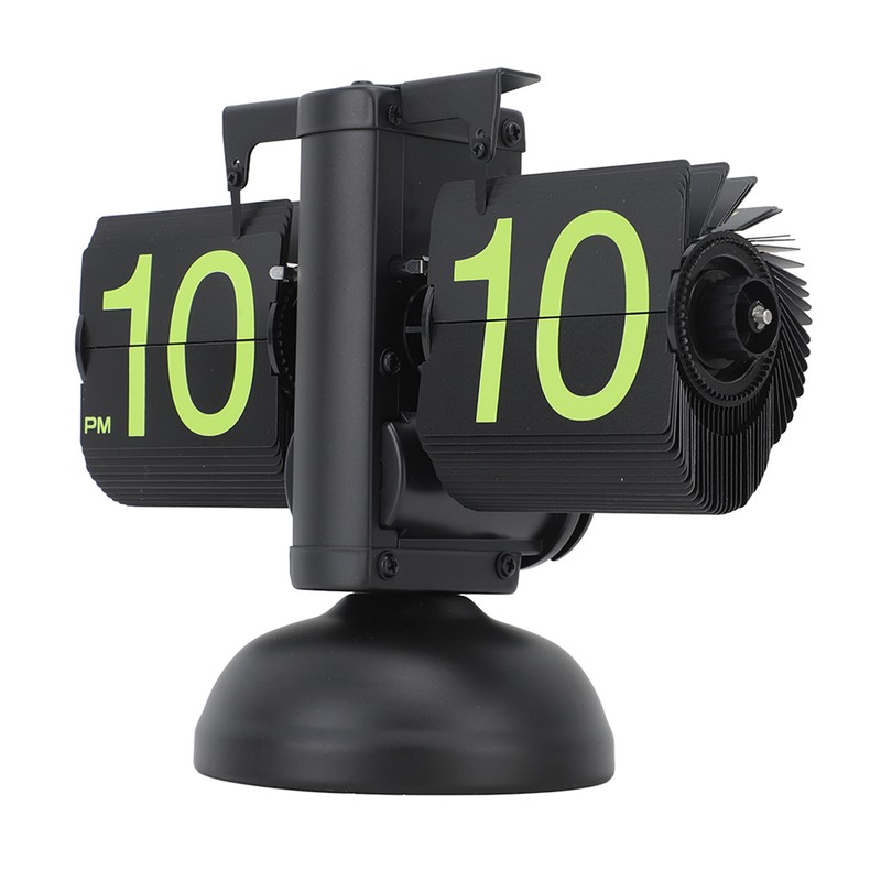 European Style Retro Digital Flip Down Clock 304 Stainless Steel