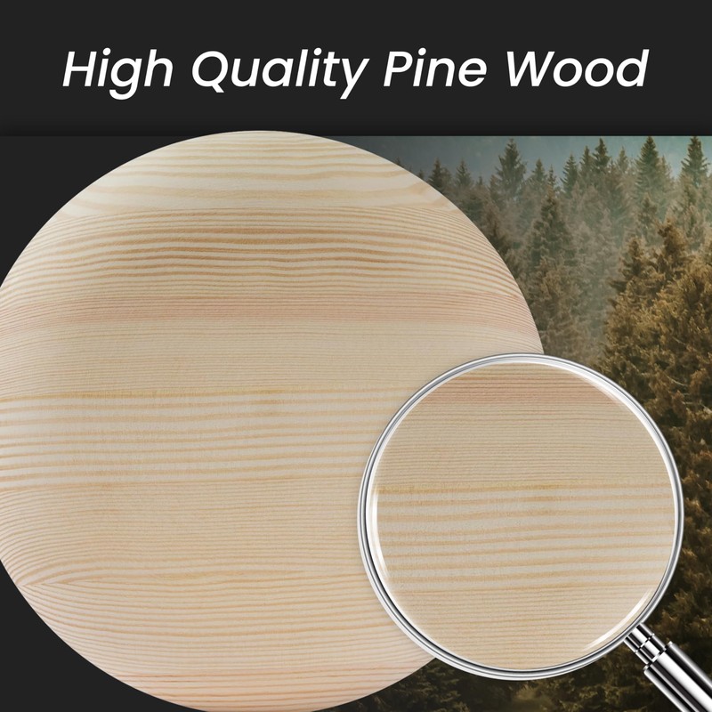 Repa Market ø4" Inch Wooden Air Diffuser - Adjustable Pine