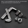 sourcing map Pipe Wrench Heel Jaw with Pin Assembly 14"