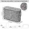 GRANNY SAYS Toilet Paper Storage Basket with Handle, Durable Toilet