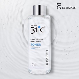 Dr. Vargo 31 Degree First Edition Hyaluronic Acid Moisture Toner 400ml Cooling Soothing Whitening Exfoliating Dead Skin Quickly Drying Skin Large Capacity / 닥터바르고 31도 퍼스트에디션 히알루론산 수분 토너 400ml 쿨링 진정 미백 각질 속건조 스킨 대용량