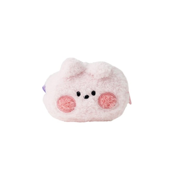 Solomon Shoji BT21 Minini Coin Case with Carabiner, Plush Coin