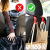 Osilly Car Seat Headrest Hook, 4 Pack Auto Seat Hanger