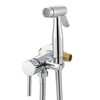 Chrome Handheld Bidet Sprayer for Toilet Warm Water, WiPPhs Stainless