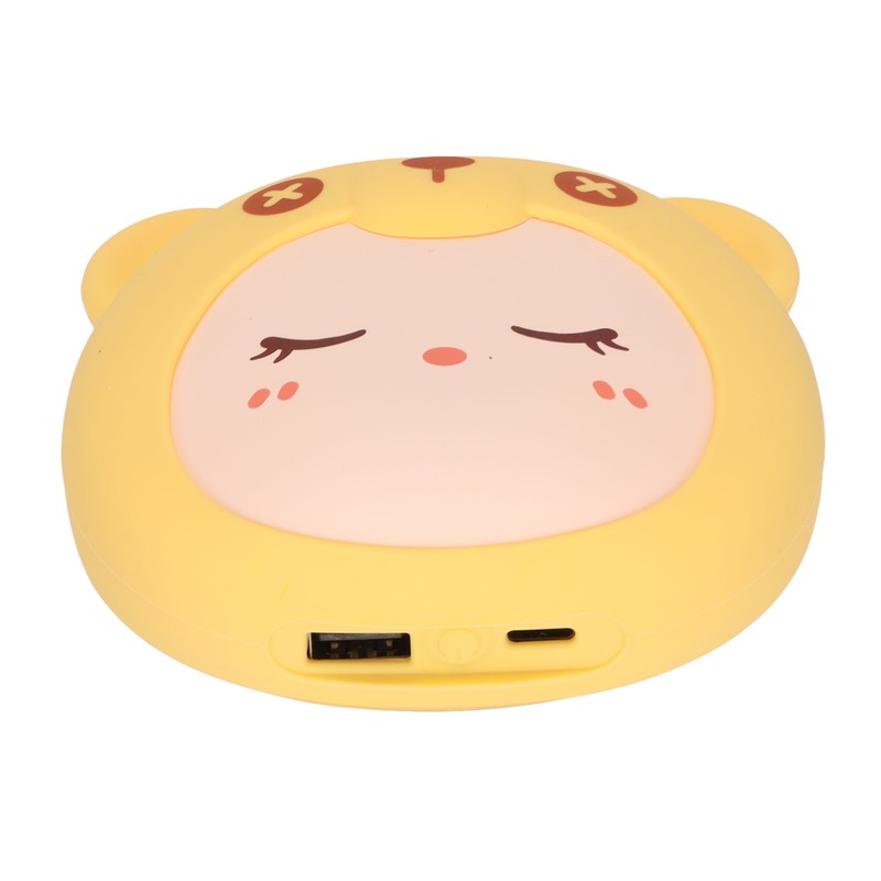 Hand Warmers Double Sided Heating 10000mAh Rechargeable Battery Rubber Mobile