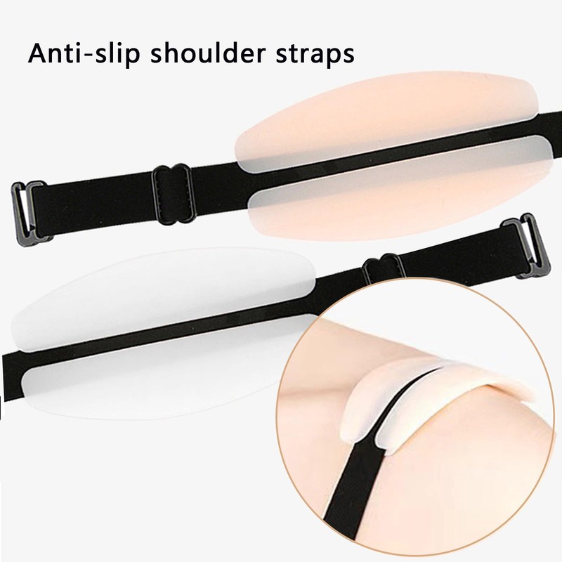 TAIKULE Bra Strap Holders - Silicone Shoulder Pad Cushions in